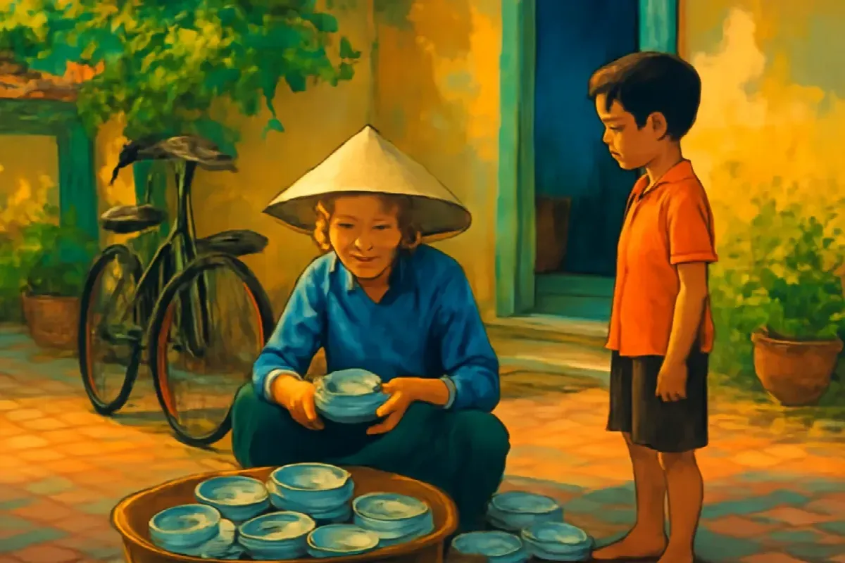 Bà Chắt đồng nát và cái đĩa Chu Đậu