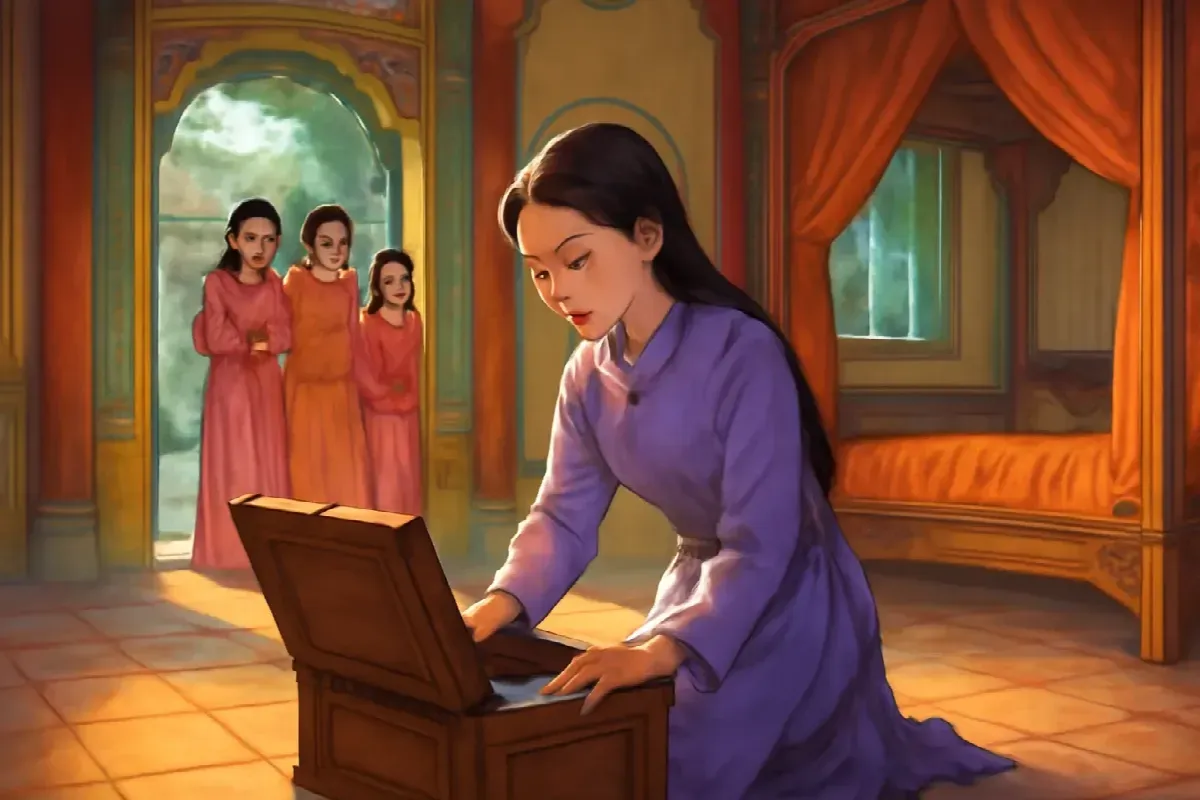 Ba chỗ giấu cây trâm ở Trữ Tú viện