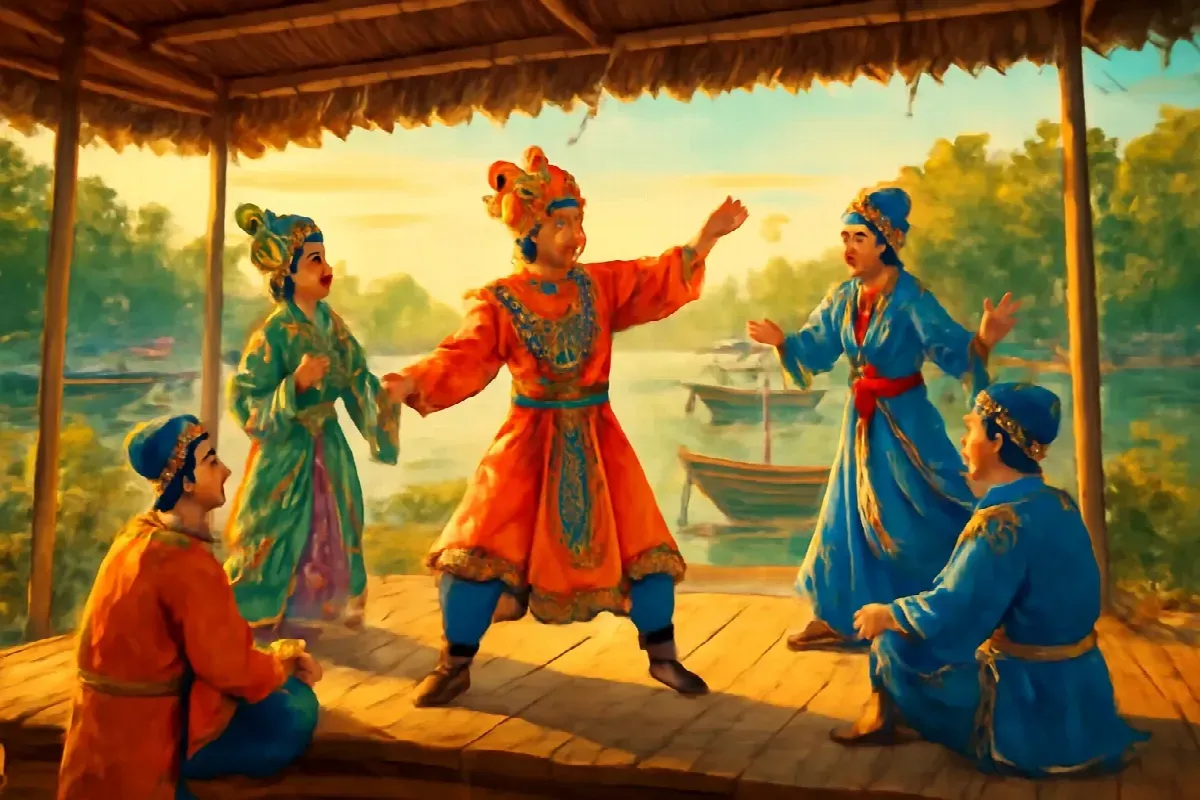 Ba đêm diễn của gánh hát Lam Kiều
