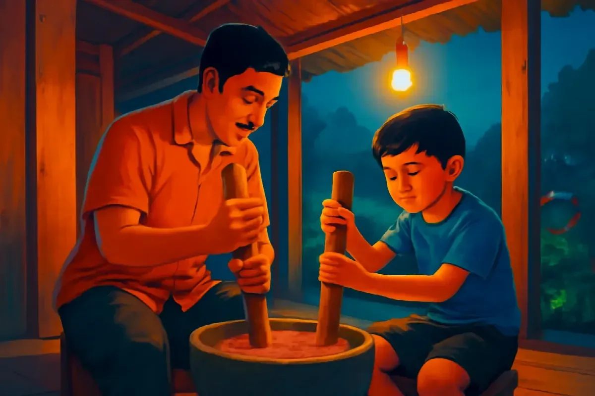 Ba mươi cân giò trước lúc gà gáy