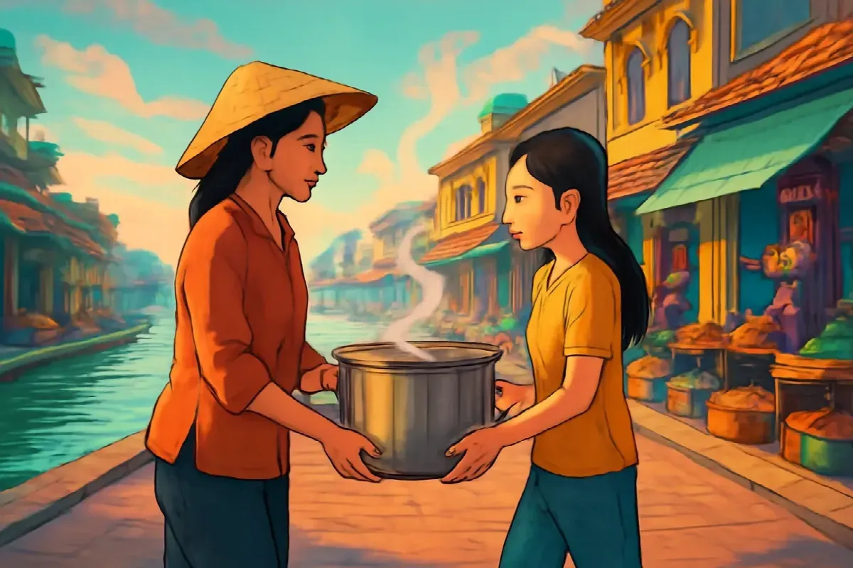 Ba ngày mẹ con đổi xác ở chợ Đông Ba