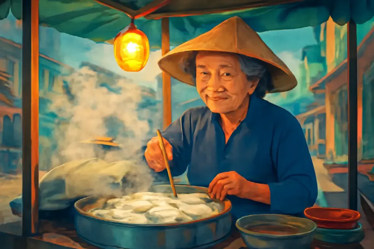 Bản thỏa thuận của con gái bà bánh cuốn