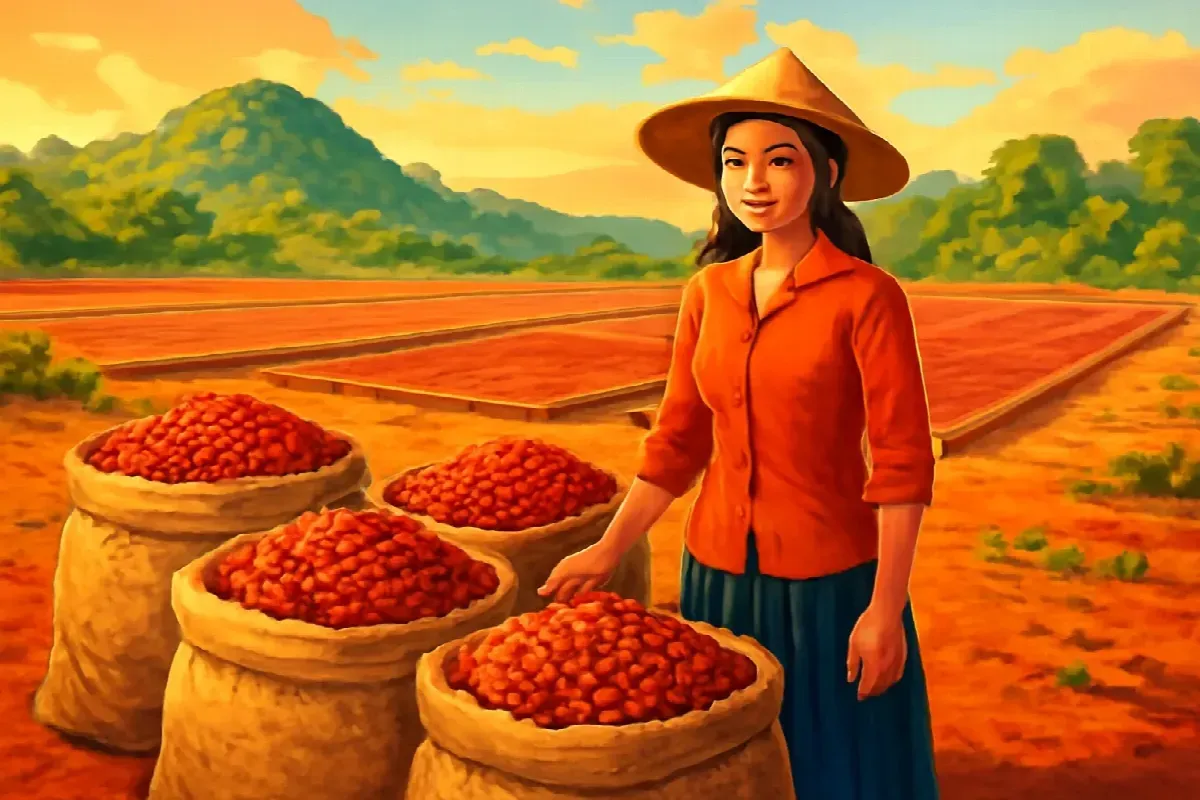 Bao phân năm mươi ký mùa cà phê