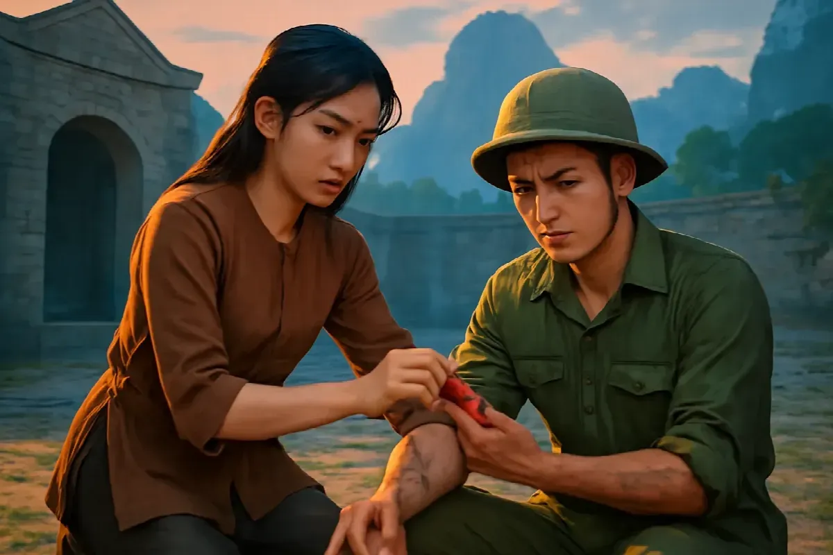 Bốn màu vải buộc cổ tay ở ải Đá Vôi