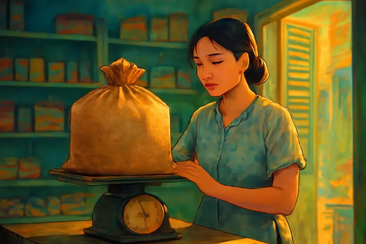 Bốn mươi cân gạo hụt ở phố Hàng Sắt