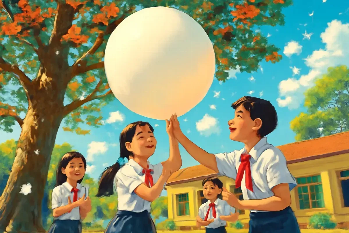 Bông gòn và quả bóng thám không ở Buôn Ma Thuột
