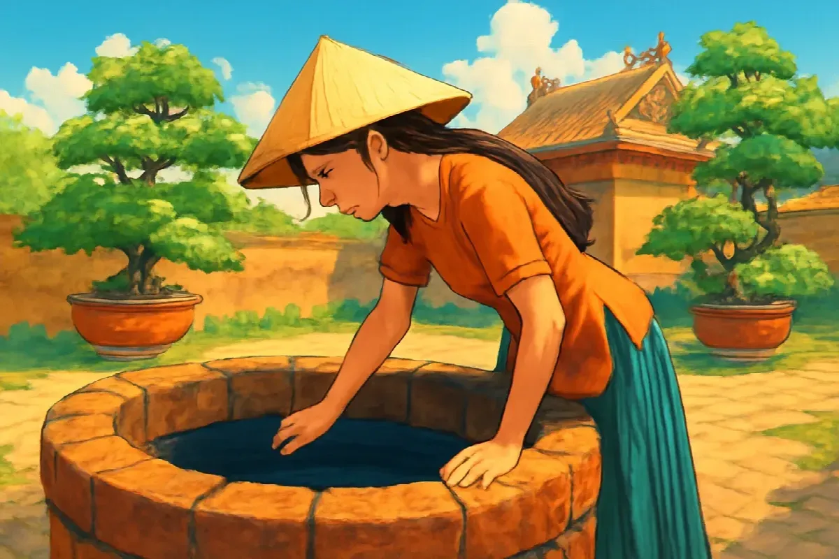 Cái bóng không vẫy tay dưới giếng đình Vị Khê