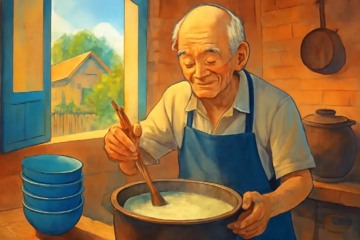 Cái cặp lồng nhôm của bà Đẫy