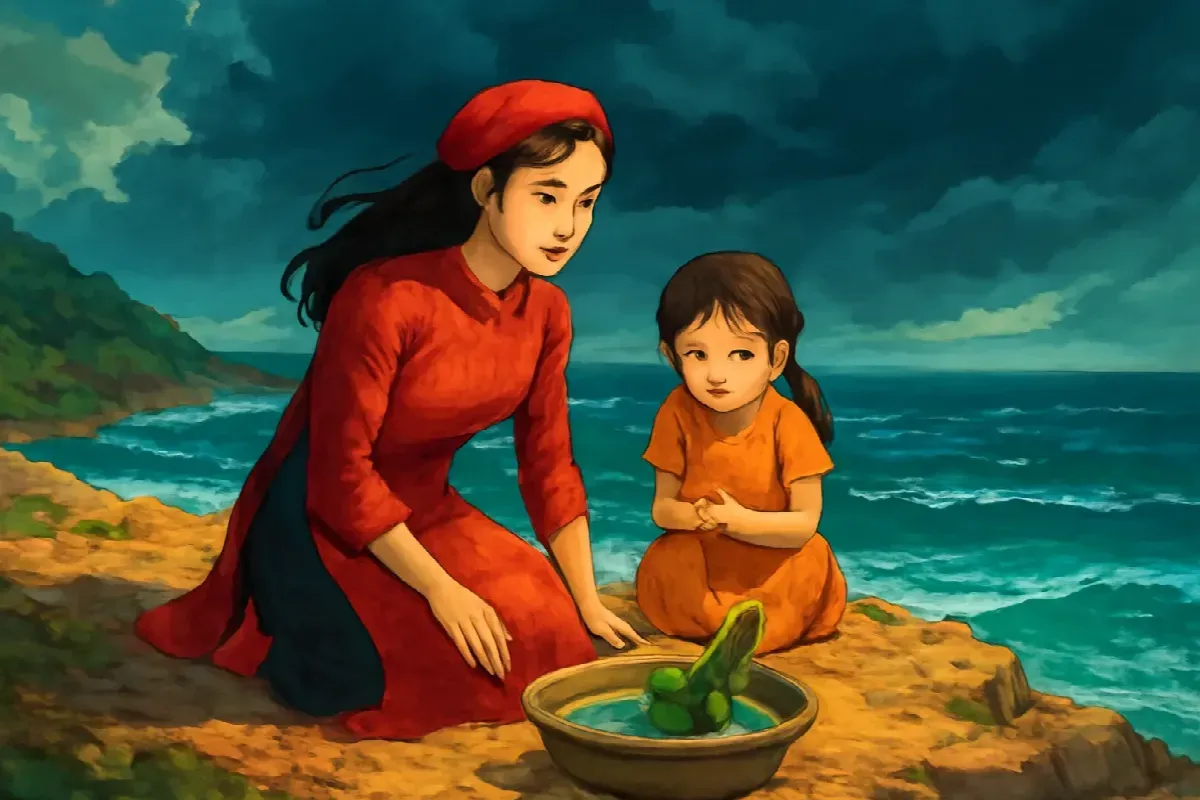 Cái chai úp ngược ở làng Cửa Vạn