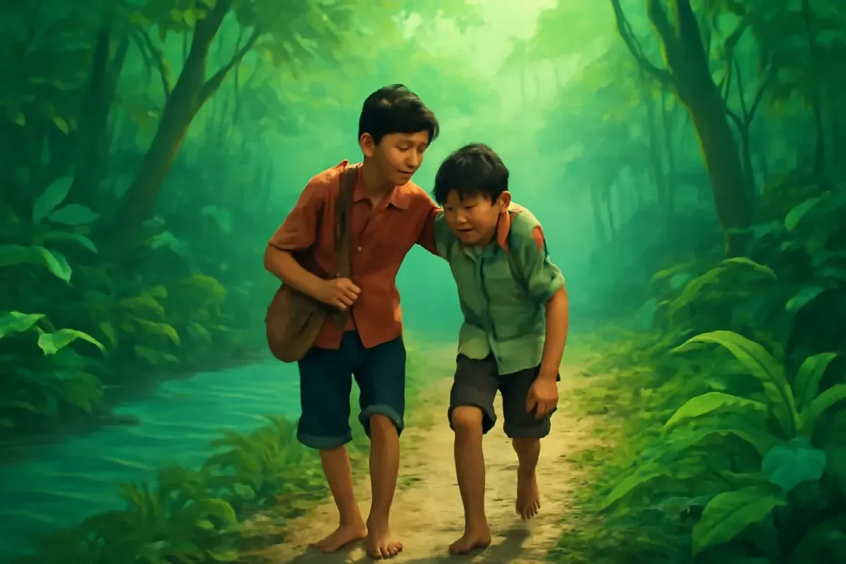 Cái lon sữa bò ở bãi vàng thượng nguồn