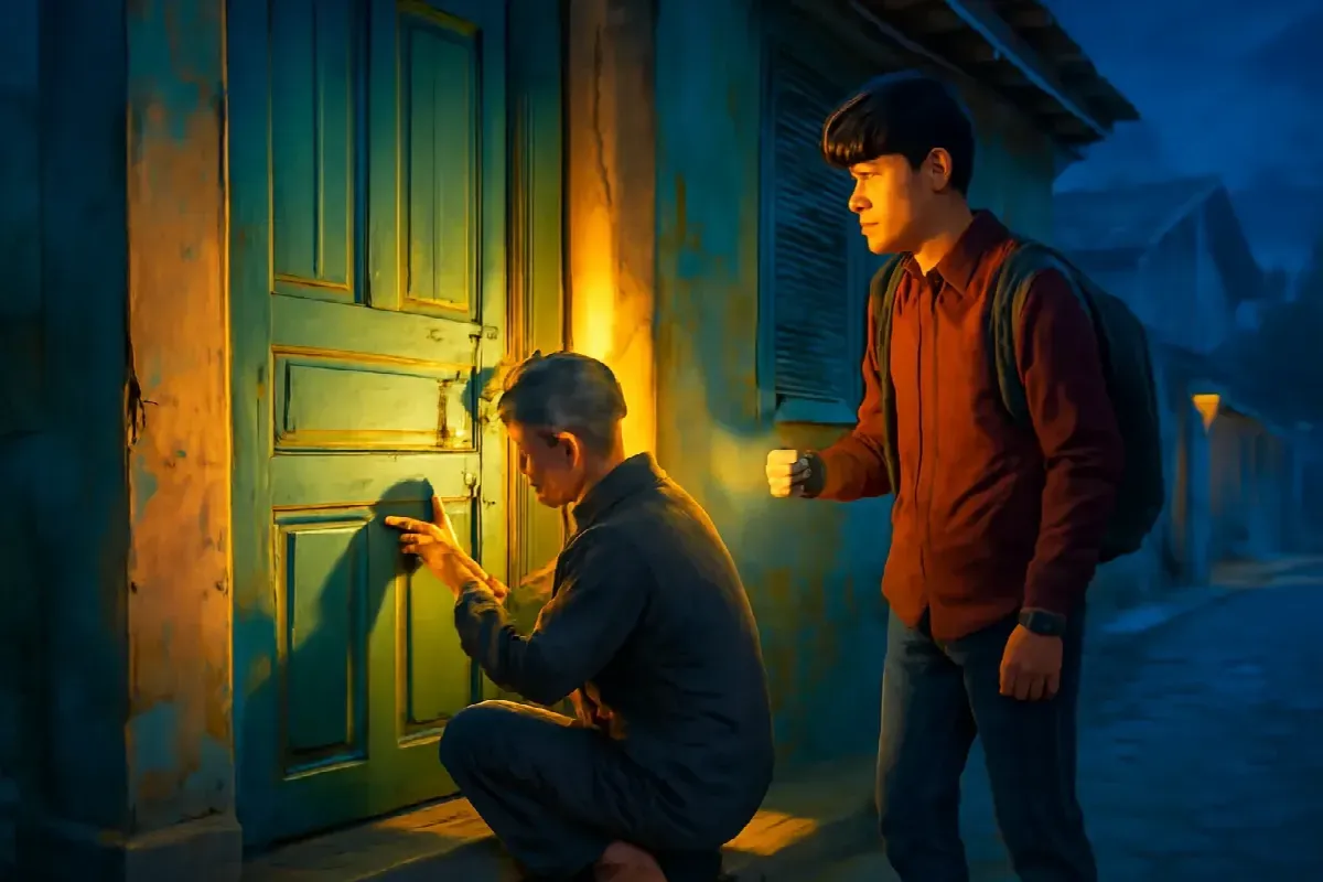 Cái nắp logo trên ổ khoá thông minh