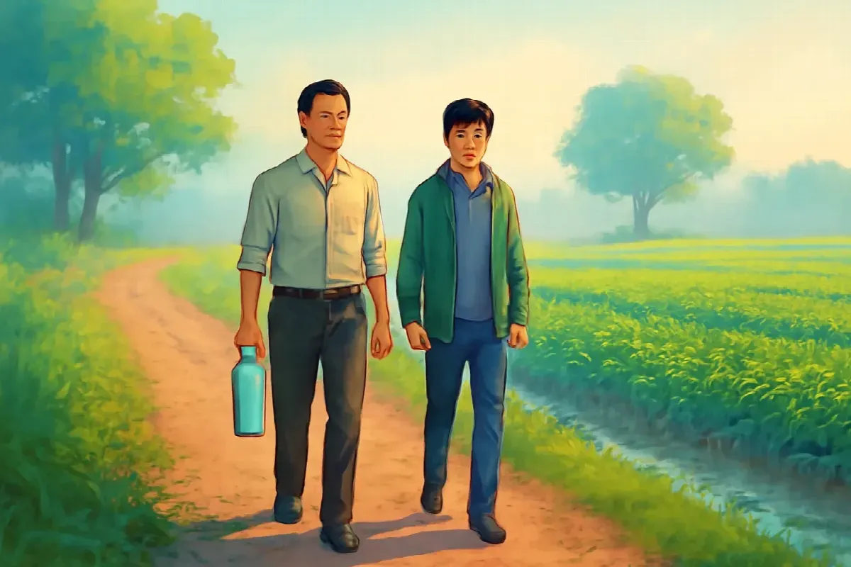 Cái phích nước của bố năm 1988