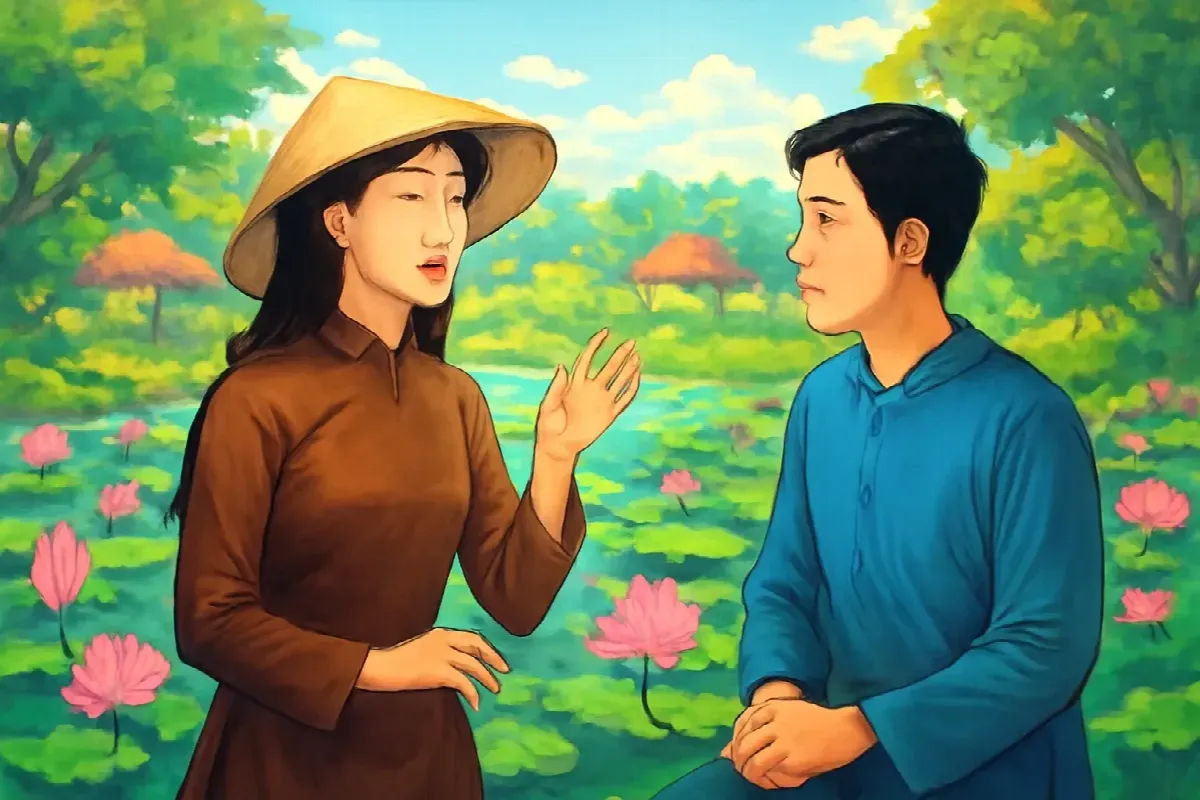 Câu xin hẹn của liền anh làng Lũng Giang