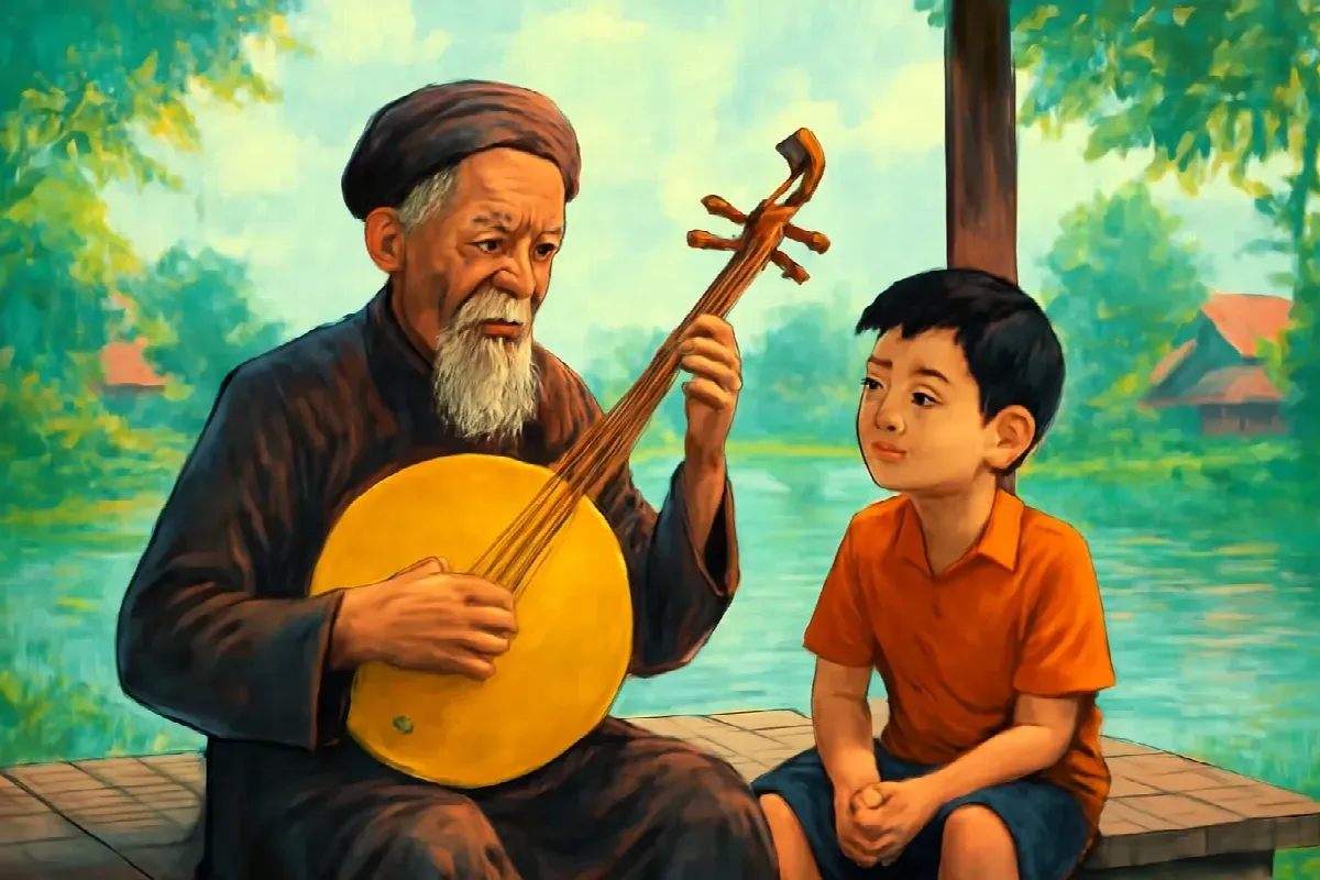 Cây đàn nguyệt cầm thêm một ngày