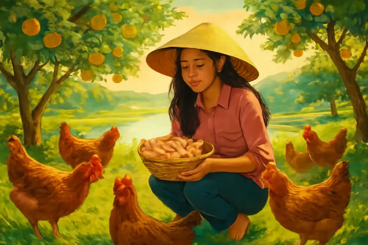 Cây đèn soi trứng bằng lon sữa bò của má