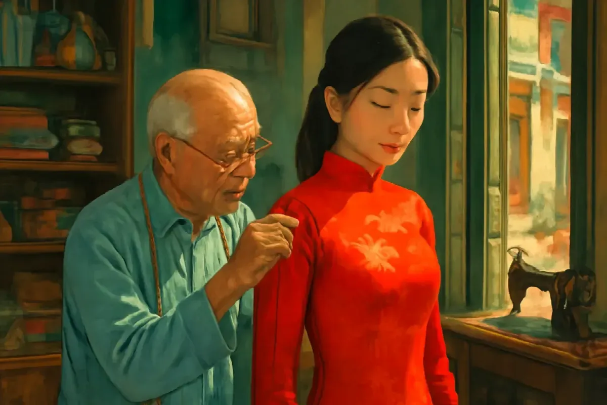 Chiếc áo dài năm năm chưa ai đến lấy