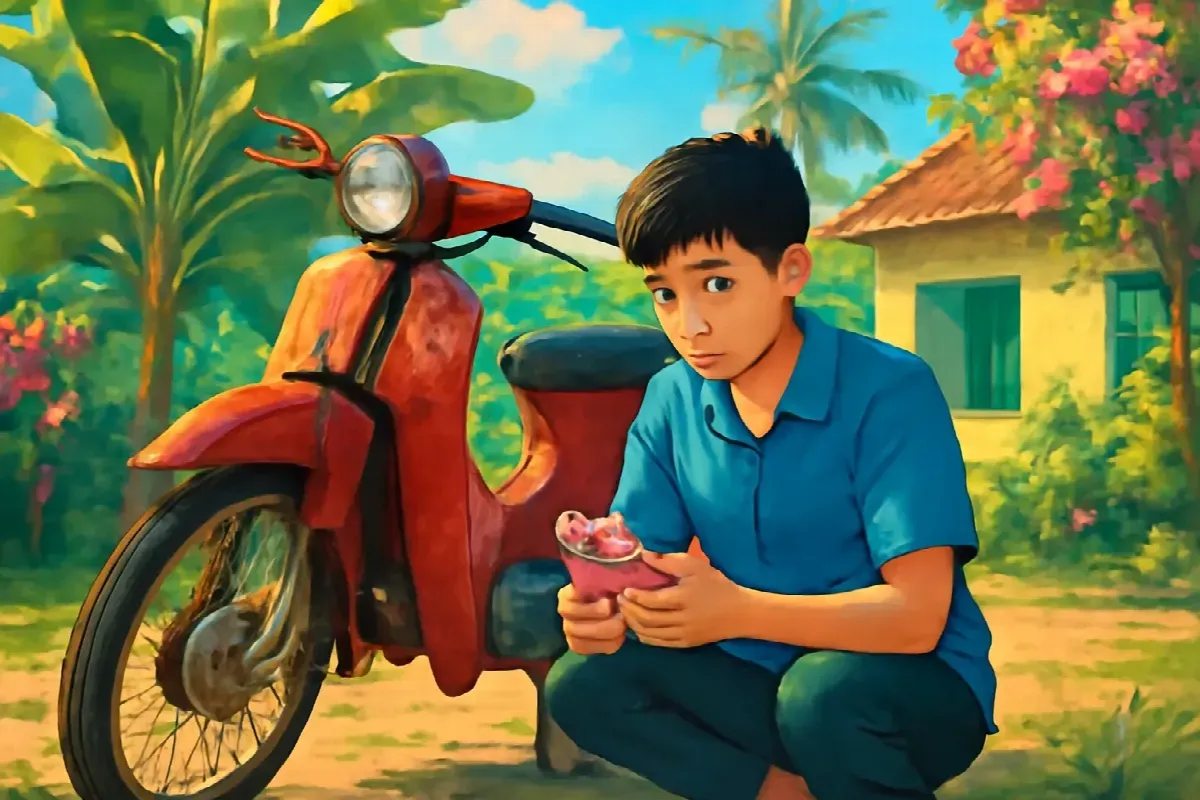 Chiếc dép hồng trong cốp xe cũ ở Sóc Trăng