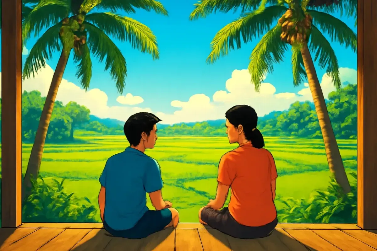 Chiếc điện thoại cũ của ba