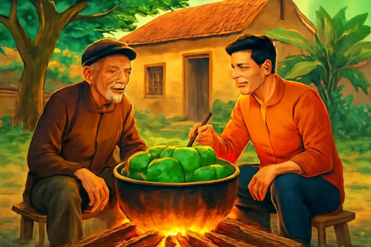 Chiếc nhẫn trong nồi bốn mươi cái bánh chưng