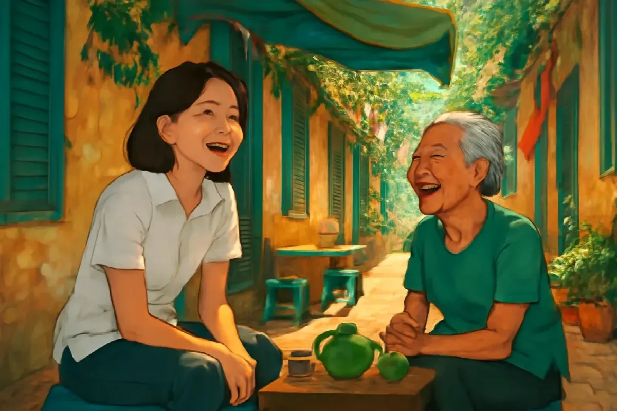 Chữ mạ trong tin nhắn cuối cùng