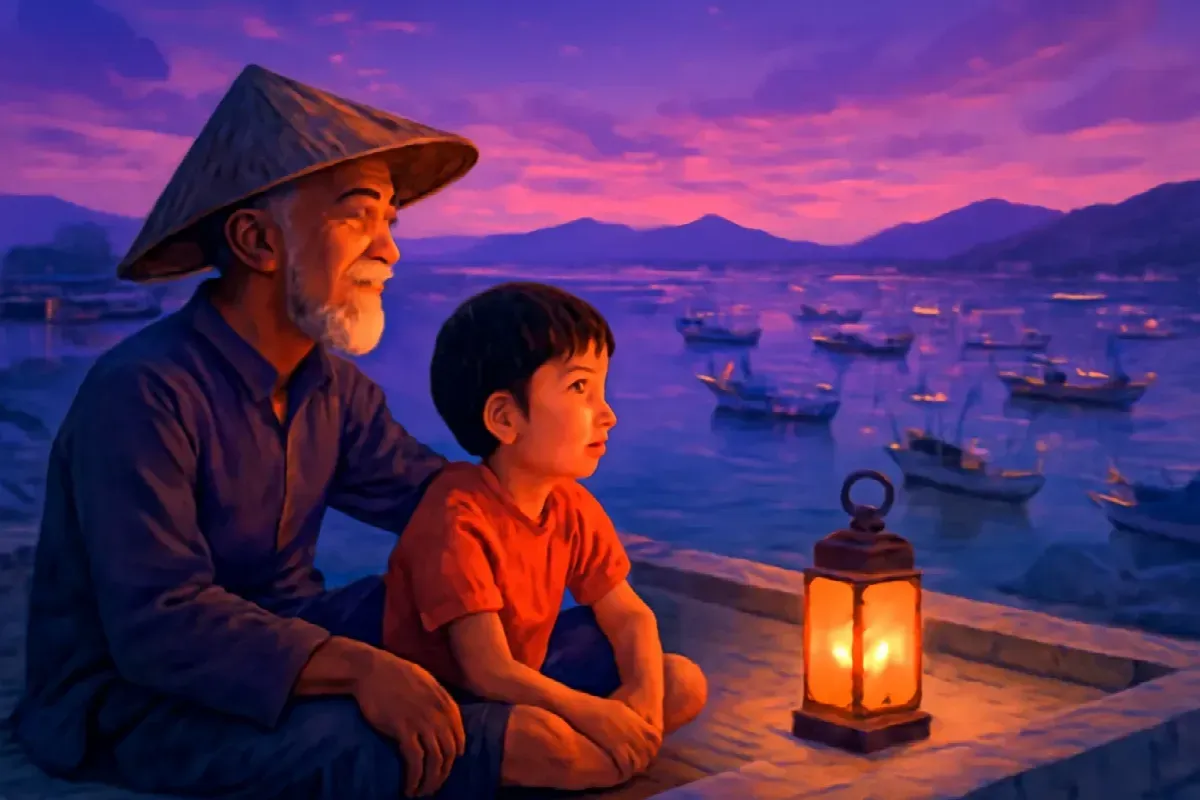 Chùm chìa khóa hải đăng của ông ngoại