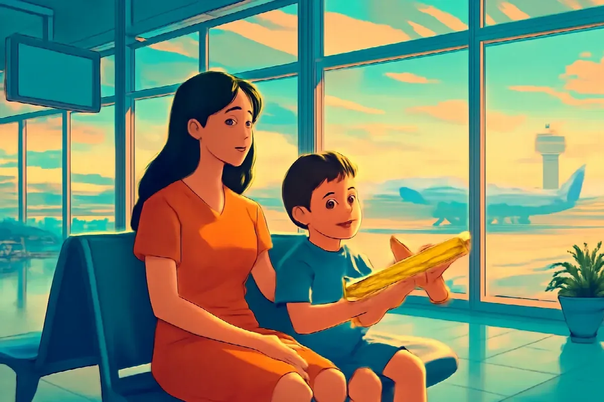 Chuyến bay trễ từ Đài Bắc lúc một giờ sáng
