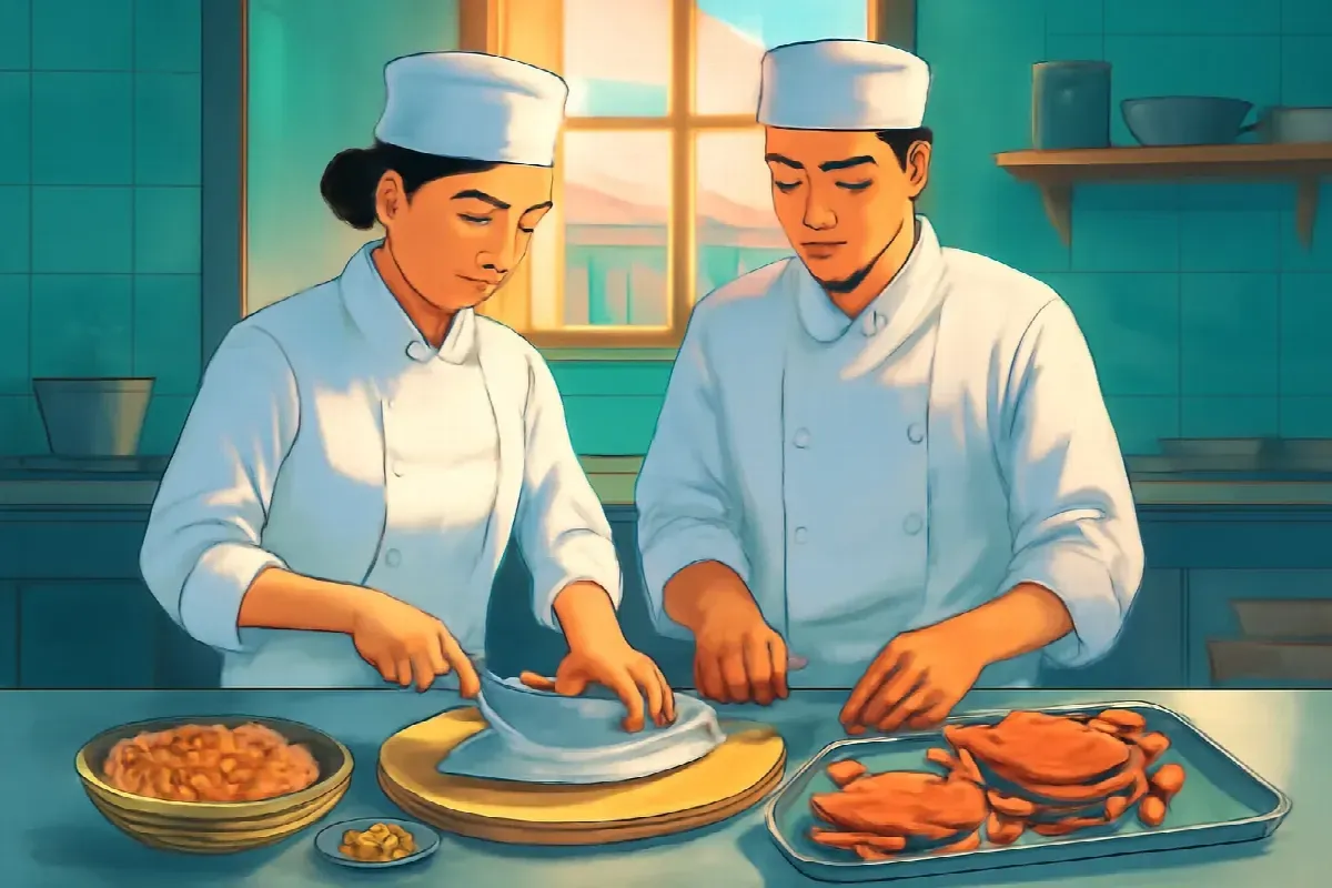 Con dao mẻ sống trong bếp khách sạn Nha Trang