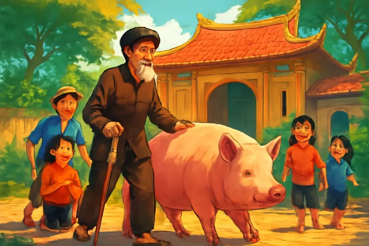 Con lợn nái có linh căn thượng phẩm