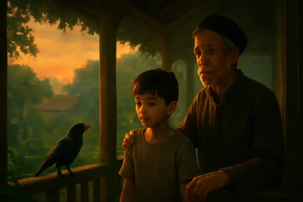 Con sáo Mỏ Vàng nói nhầm