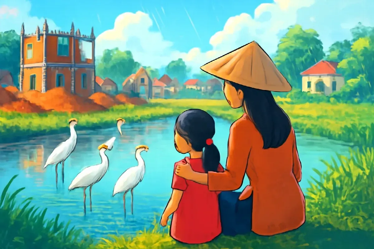 Con thiên nga nhựa trên sa bàn Hà Đông