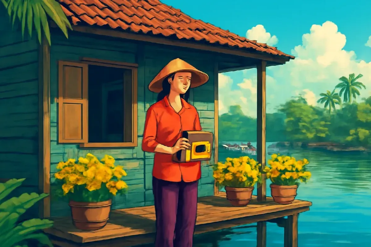 Cuộn băng cát-xét năm 1994 ở Sa Đéc