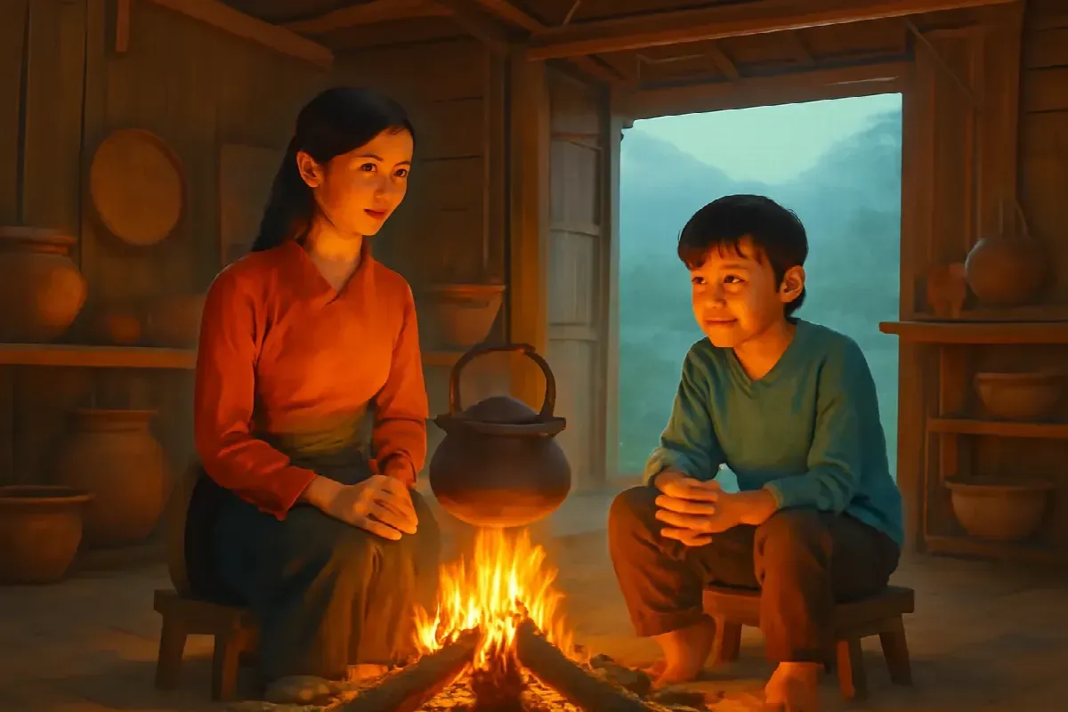 Đêm canh bố ở Sa Pa