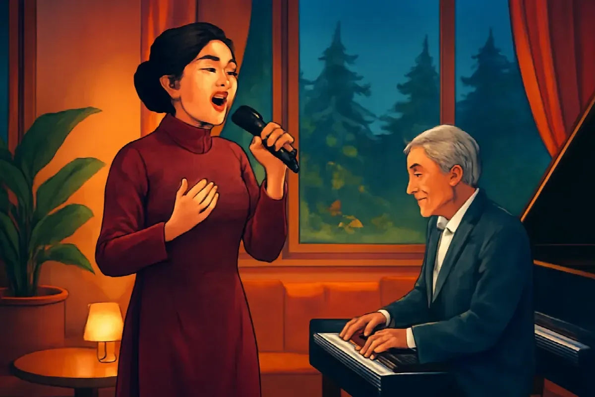 Đêm cuối ở phòng trà Lá Thông