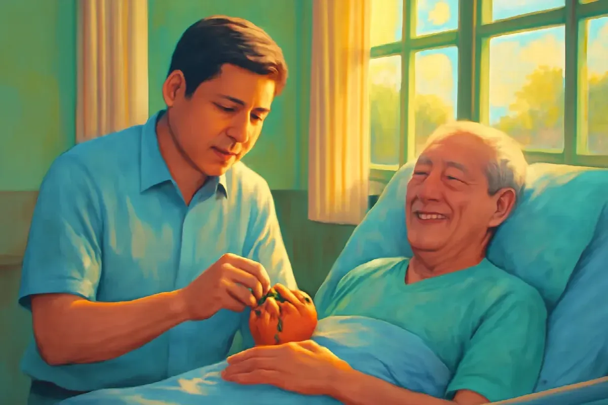 Chiếc đồng hồ của ông cụ giường mười sáu
