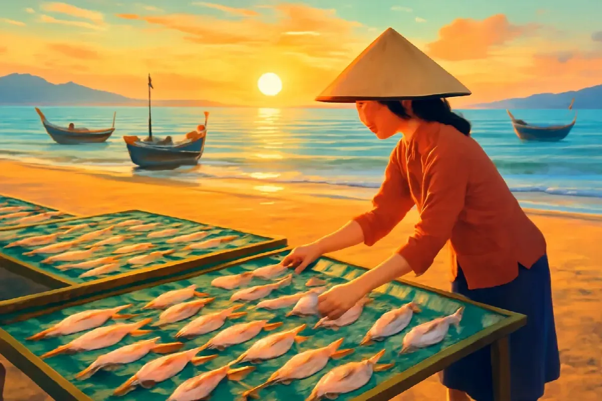 Đường dao lệch ở bãi Hòn Rớ