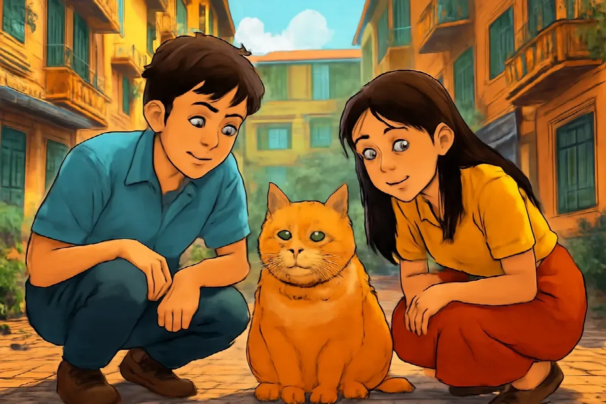 Hai cái chuông trên cổ con mèo khu tập thể Quang Trung