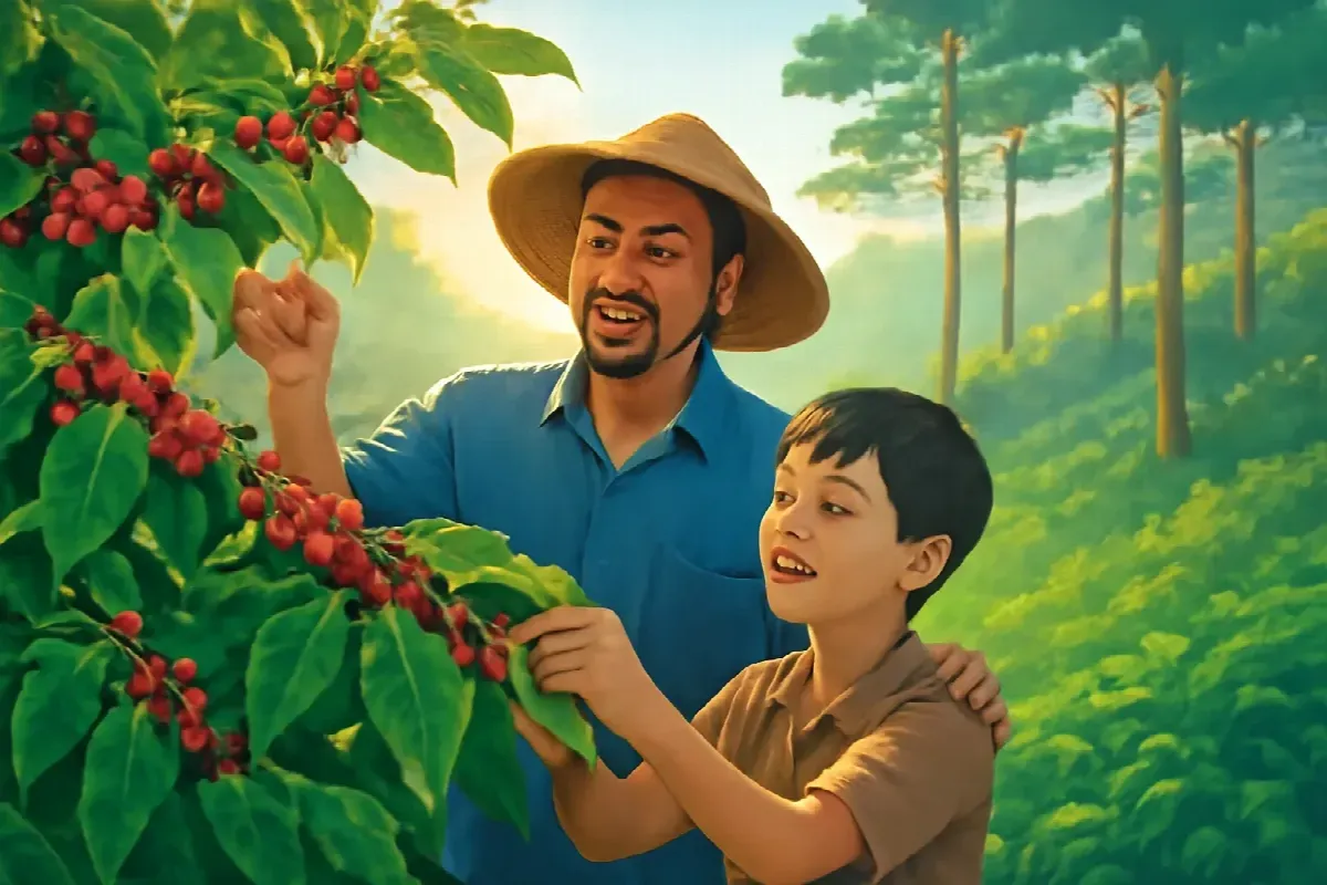 Hai lô cà phê trên đồi Cầu Đất