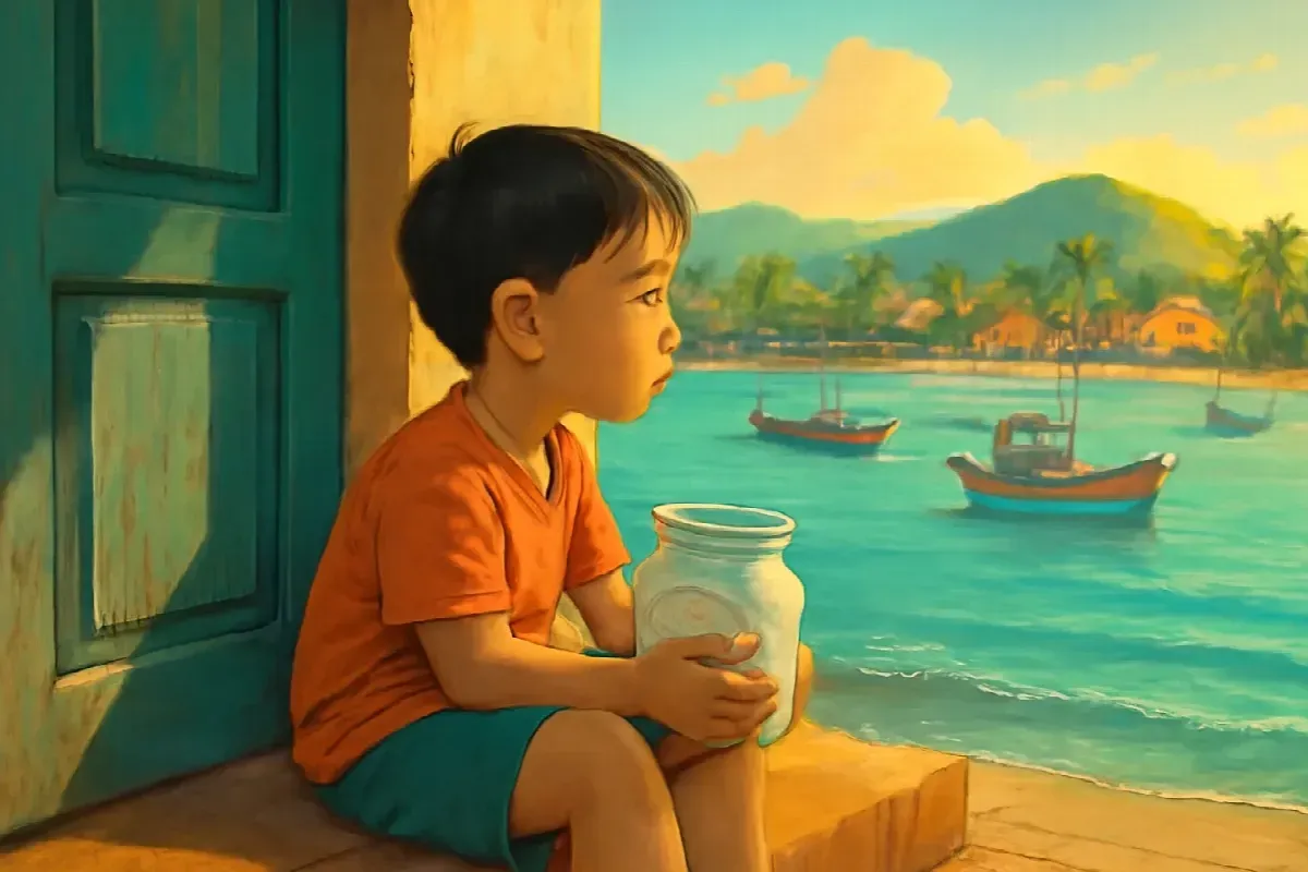 Hai mươi viên sỏi chờ bố