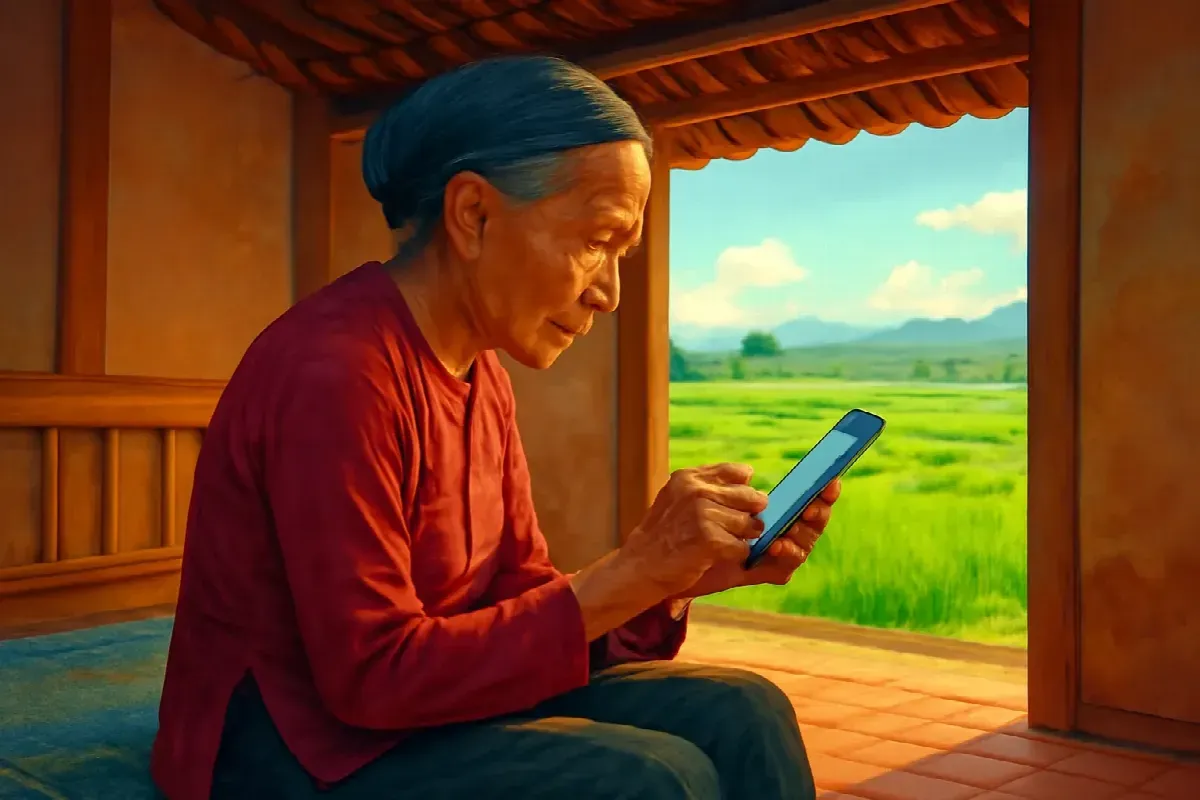 Hai nghìn đồng một chữ "ạ" của mẹ