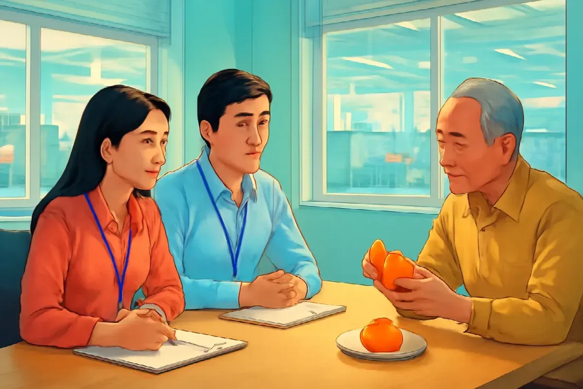 Hai phiên dịch và quả quýt của ông Park