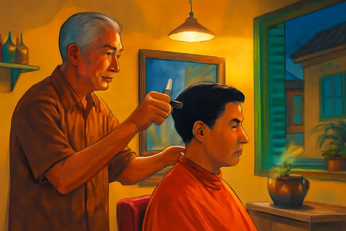 Hai tiếng kéo trước đám cưới