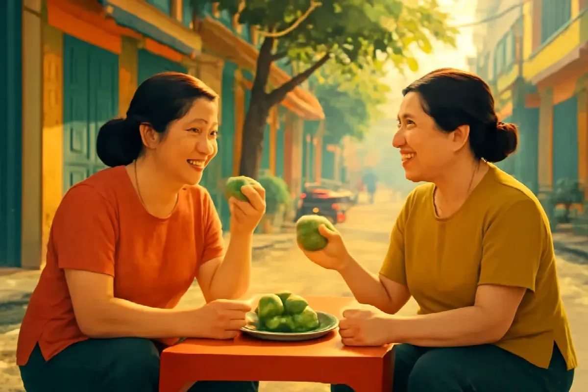 Hai trăm hộp bánh cốm sau đám cưới
