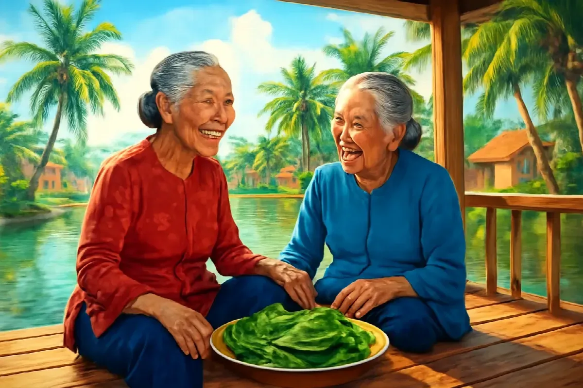 Hàm răng đen của bà Sáu cù lao Cổ Chiên