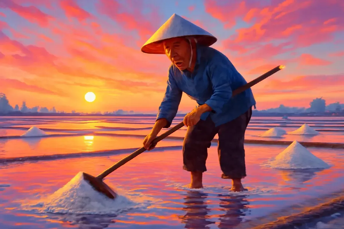 Kho muối ba năm của bà Ngãi