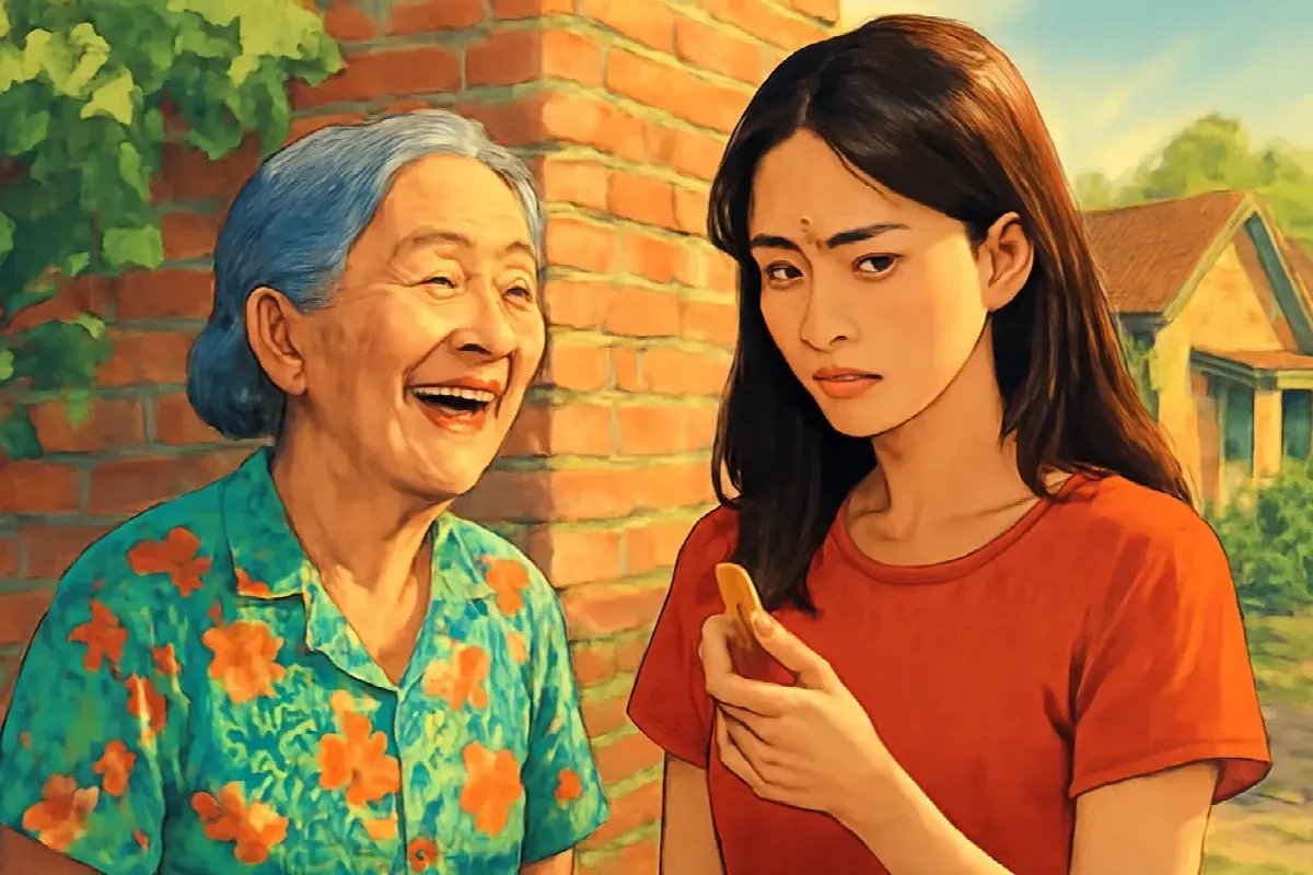 Lỗ khoan trên bức tường chung phố Hàng Sắt
