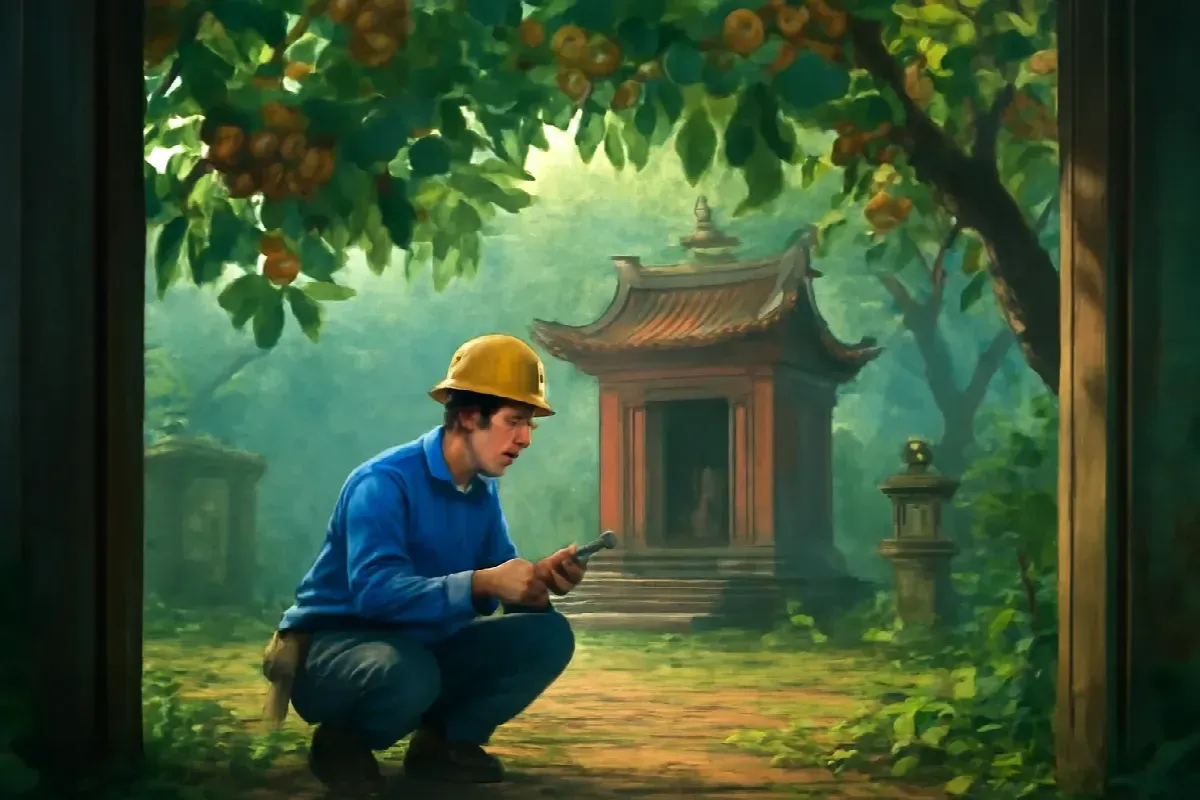 Mảnh vườn nhà thờ họ Phạm ở Hành Thiện