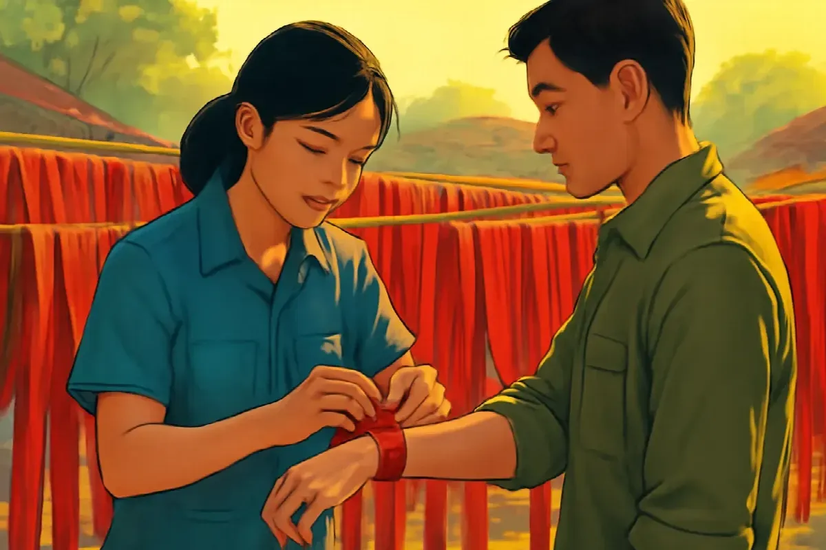 Màu đỏ anh không nhìn thấy