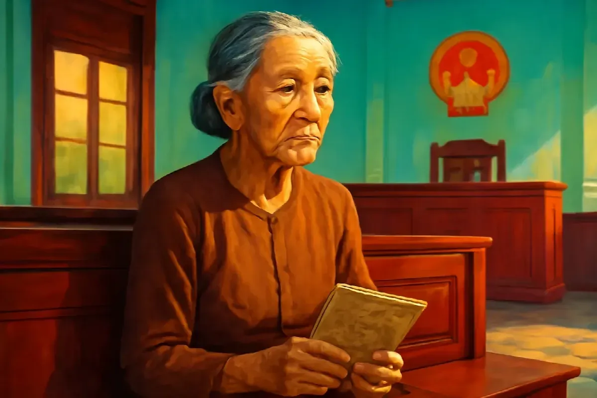 Mẹ chồng ra tòa làm chứng