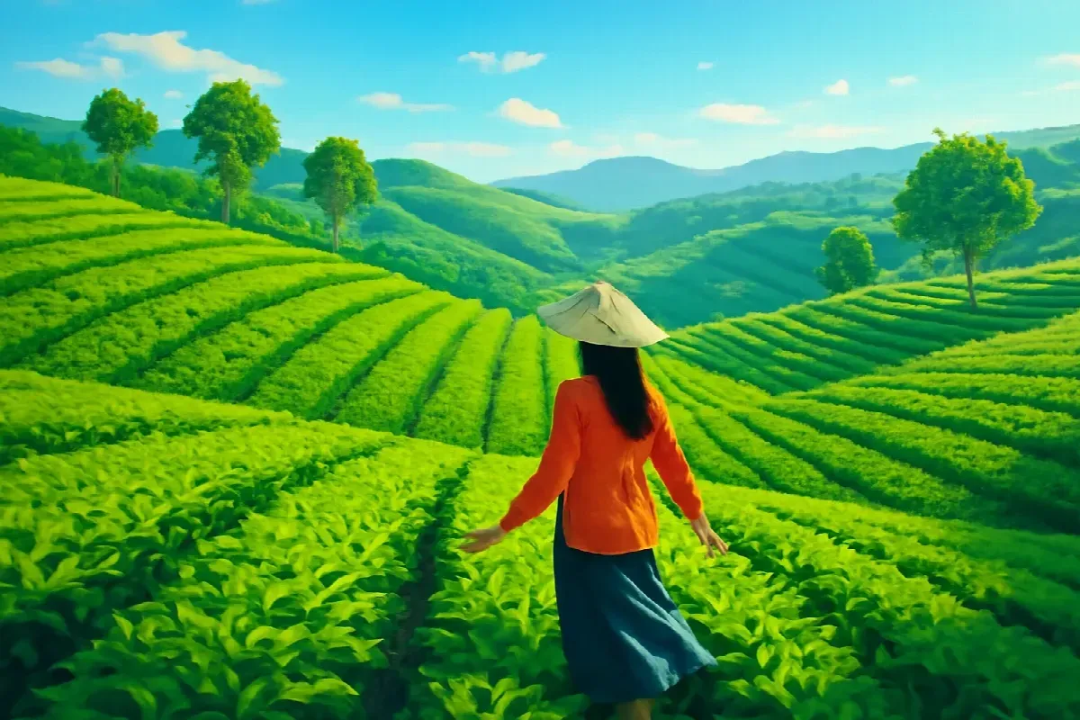 Miếng đất nền trên đồi chè Bảo Lộc