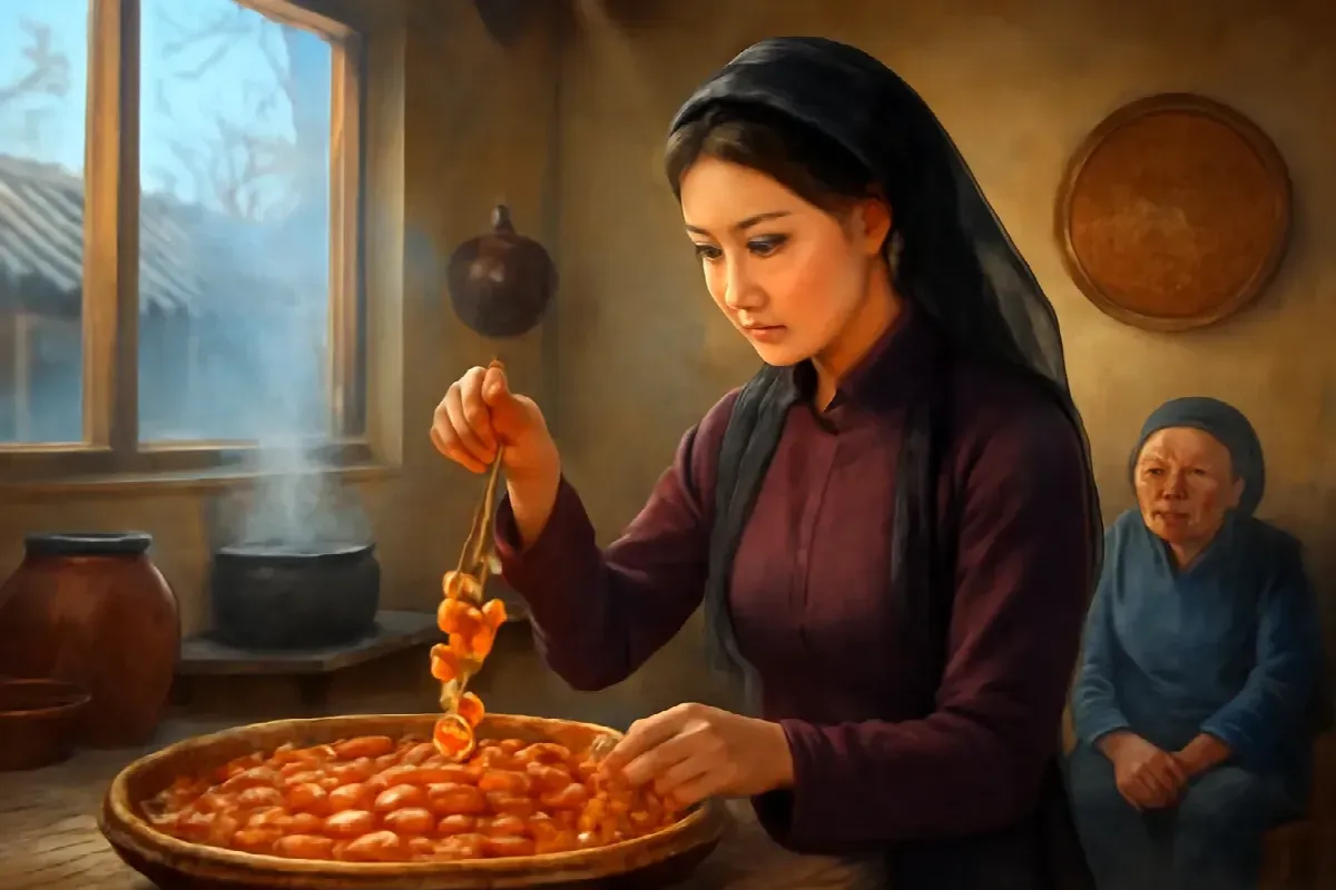 Một quan tiền vay của mẹ chồng